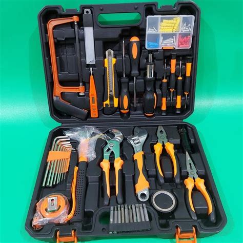 Jual Hand Tools Set Pcs Tool Kit Set Alat Pertukangan Bengkel