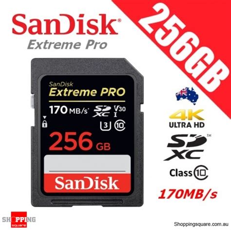 Sandisk Extreme Pro Gb Sdxc Uhs I U V Memory Card Mb S K