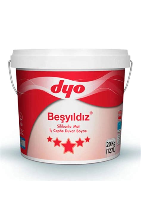 Dyo Beşyıldız Silikonlu Mat İç Cephe Boyası 20kg Fiyatları Ve Modelleri