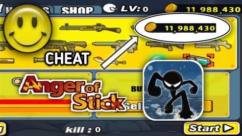 Cara Cheat Anger Of Stick Dengan Lucky Patcher Youtube