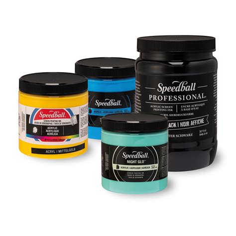 Speedball Acrylic Screen Printing Ink Boesner Professionelle