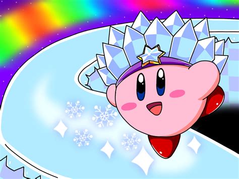 Ice Kirby By Kirbyette On Deviantart