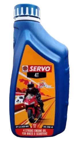 900 Ml 4t Sae 20w 40 Pungent Smell Four Stroke Two Wheeler Engine Oil