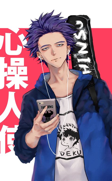 Shinsou Hitoshi Boku No Hero Academia Image By Pixiv Id 24501242