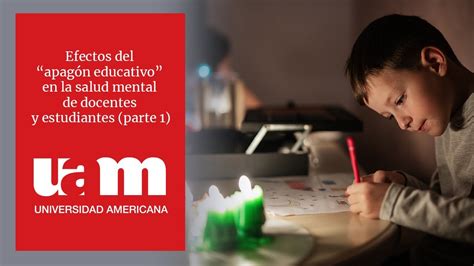 Efectos del apagón educativo en la salud mental de docentes y