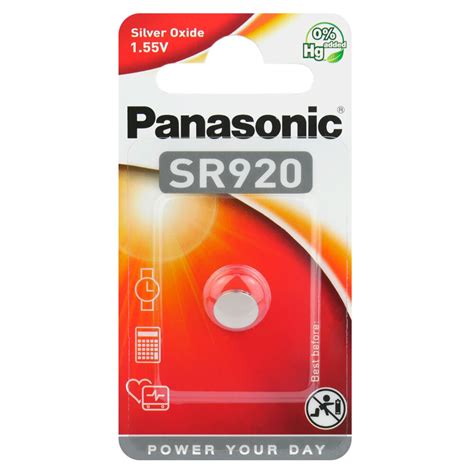 X Bateria Srebrowa Zegarkowa Panasonic Sr Sklep