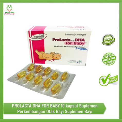 Jual Prolacta Dha For Baby Perstrip Suplemen Perkembangan Otak Bayi