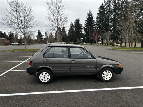 1990 Subaru Justy · GL AWD Hatchback 5D