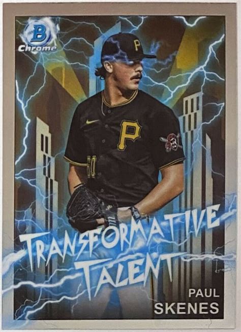 Paul Skenes Bowman Chrome Pittsburgh Pirates Baseball