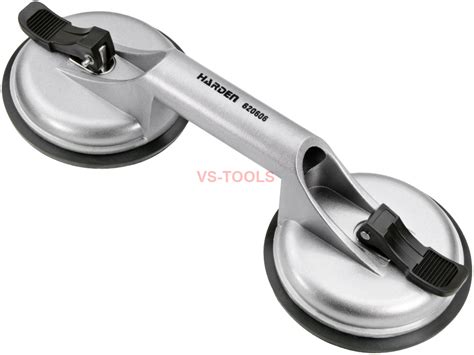 Heavy Duty Aluminum Twin Suction Cup Glass Lifter Puller