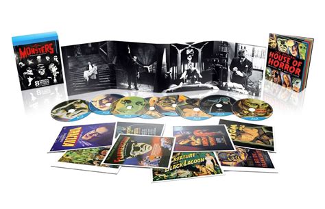 Universal Classic Monsters The Essential Collection Blu Ray UK