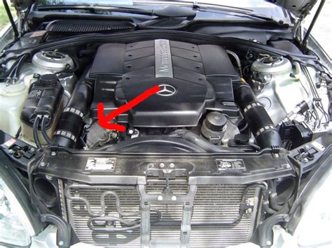 Mercedes Oil Dipstick Location