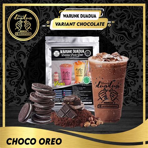 Jual Choco Oreo Kg Bubuk Minuman Premix Rasa Choco Oreo Powder Drink