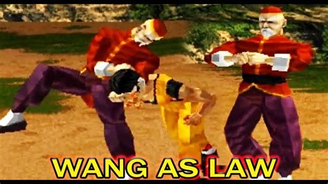 TAS Wang With Law S Moves Gameplay Tekken 2 Arcade Version