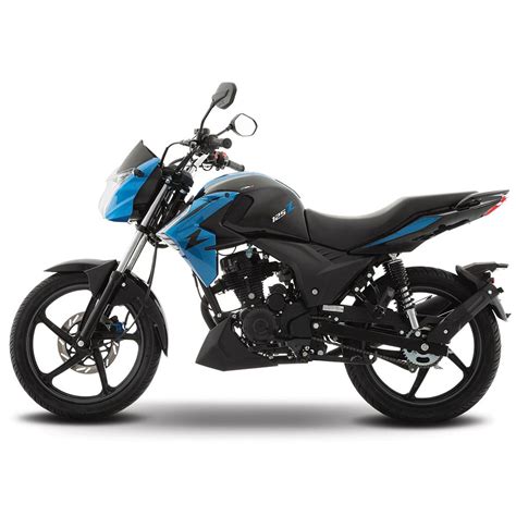 Motometa Detalles Motocicleta Italika Z Azul Con Negro