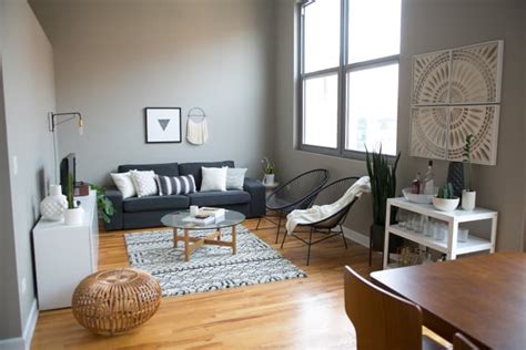 Excel At Extra Seating Living Rooms With Perfect Pouf Placement Apartment Therapy