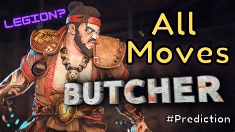 New Hero Butcher All Move Sets And Details Quick Showcase Shadow