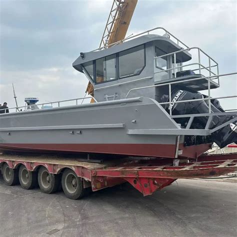 Centre Console Boat Aluminium Catamaran Work Boat Side Console