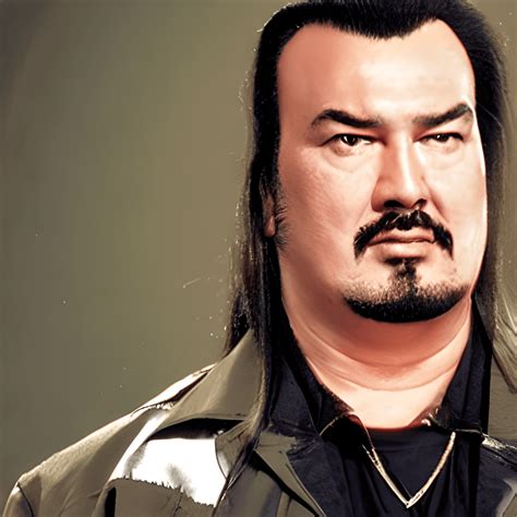 Fat Steven Seagal Graphic · Creative Fabrica