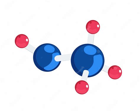 Premium Vector | Vector illustration of structure of protein molecule