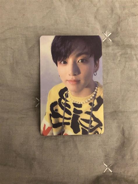 Bts Map Of The Soul Persona Official Photocard Jungkook Version 4 2000324036