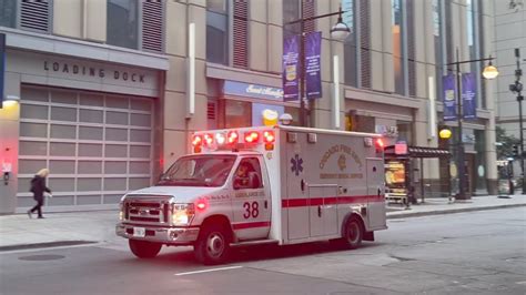 Chicago Fire Dept Ambulance 38 And 43 Responding Youtube