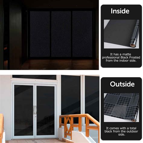 Total Blackout Window Film With Grid Backing – HIDBEA