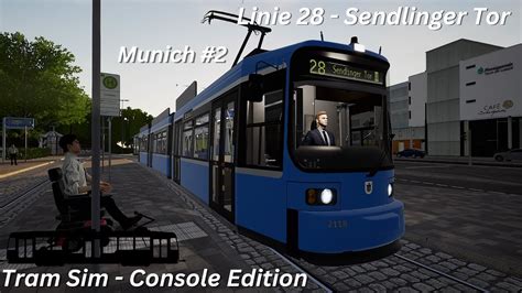 Tram Sim Console Edition Munich Linie Sendlinger Tor Youtube