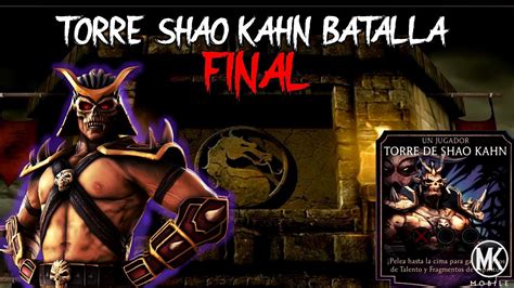 FINAL TORRE DE SHAO KAHN 100 BRUTALITY Mortal Kombat Mobile V3 6