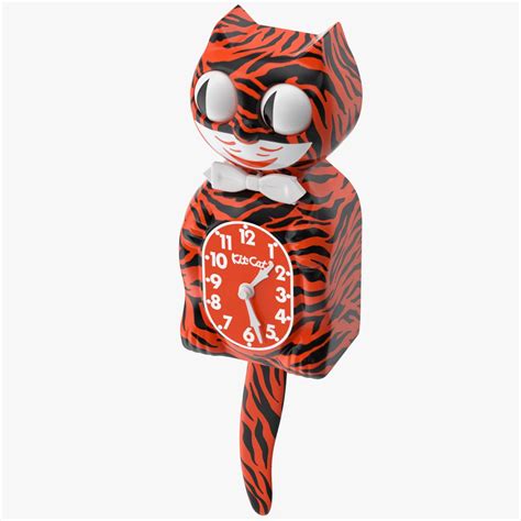 Bengal Tiger Kit Cat Clock Rigged 3d Model 39 Max Free3d