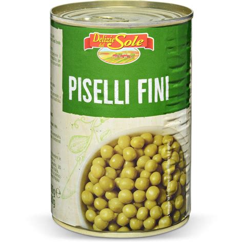 PISELLI FINI 400g Delizie Dal Sole Eurospin Spesa Online