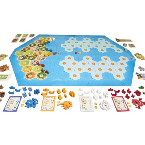 Catan Explorers And Pirates 5 6 Player Extension Strategy Board Game