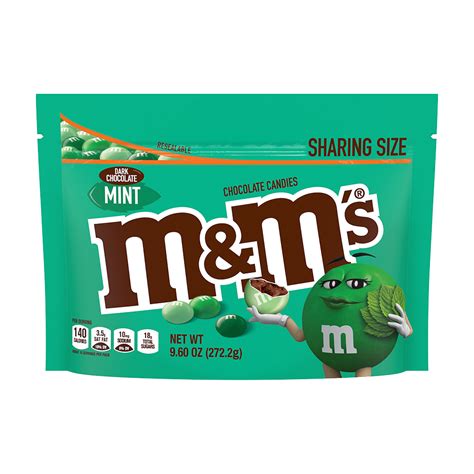 Dark Chocolate Mint M&M'S, 9.6oz