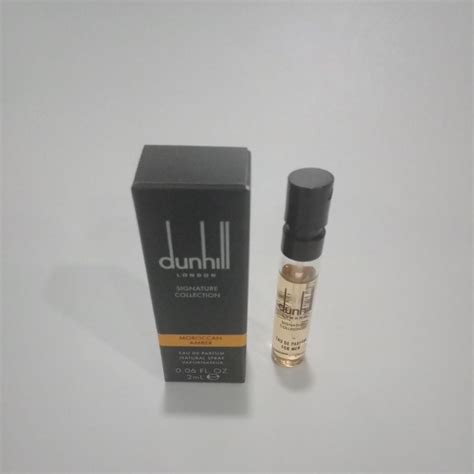 VIAL Dunhill Moroccan Amber Indian Sandalwood Arabian Desert British