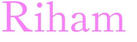 Riham Name For Girls Uk Baby Names