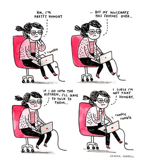 Introvert Comic Strip