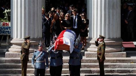 Muere Sebastián Piñera las imágenes del funeral de Estado con que