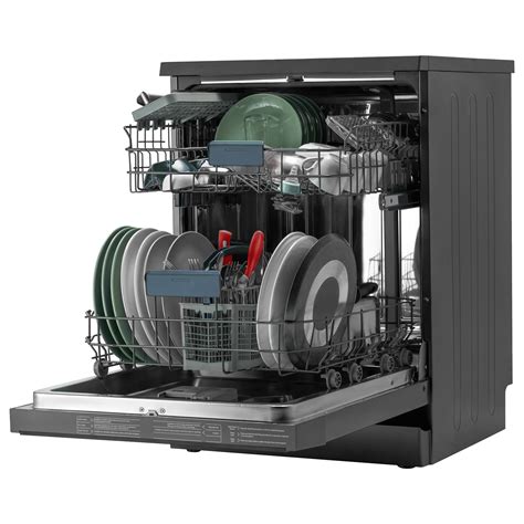 Buy IFB Neptune VX 14 Place Settings Free Standing Dishwasher With Hot Water Wash No Pre Rinse