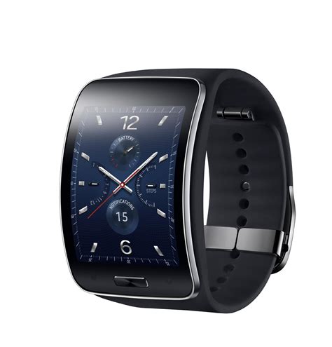 Samsungs Neue Smartwatch Gear S MIt UMTS Und Gebogenem Display Heise