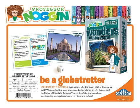 Prof Noggin Wonders Of The World — Outset Media