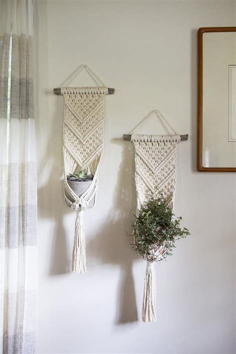 Macrame PATTERN Macrame Wall Plant Hanger Wall Hanging Plant - Etsy ...