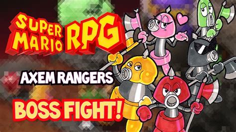 New Super Mario Rpg Axem Rangers Blade Boss Fight How To Beat