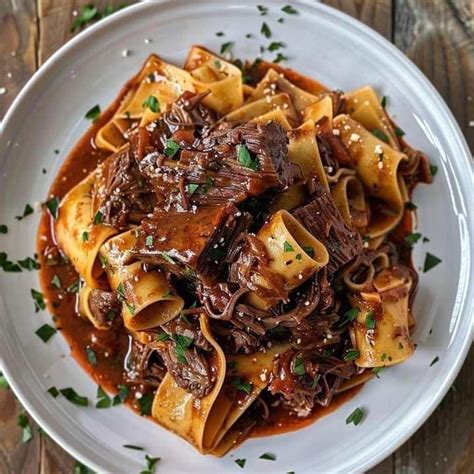 Short Ribs Ragu With Pappardelle My Blog