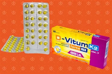 D Vitum Forte Max 4000 K2 60 kapsułek witamina D3 K2 Apteka Webpharm