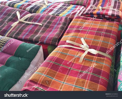 Traditional Loincloth Made Thai Silk Plaid Stock Photo 524169022