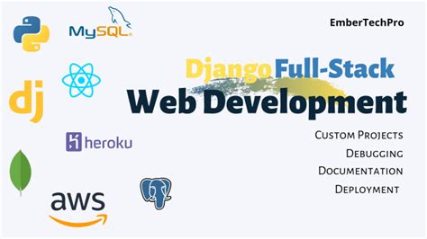 Build Custom Python Django React Website Flask Webapp By Embertechpro