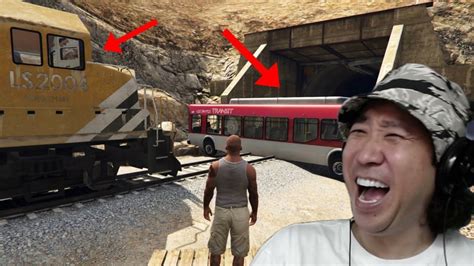 PUEDES PARAR EL TREN EN GTA 5 YouTube