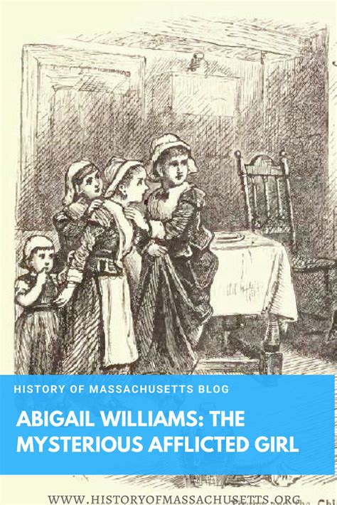 Abigail Williams: The Mysterious Afflicted Girl - History of Massachusetts Blog