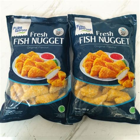 Jual FURA SEAFOOD FISH NUGGET FURA NUGGET IKAN 500GRAM Shopee Indonesia