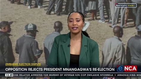 Zimbabwe Election Results Opposition Rejects Mnangagwa S Re Election Youtube